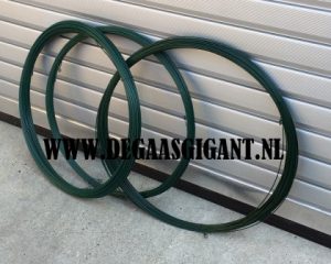 Spandraad groen geplastificeerd 3,8 mm. 50 m. | De Gaasgigant draad